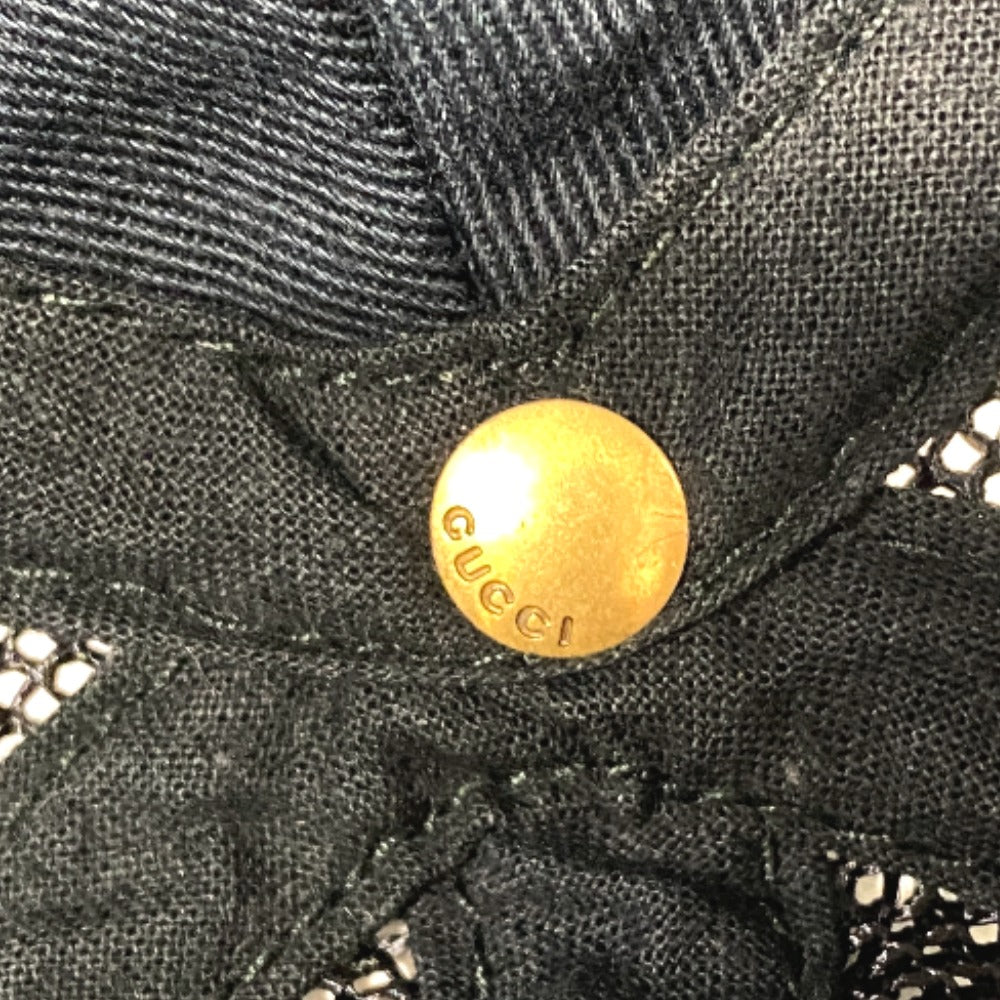 GUCCI cap Polyester, Nylon beige GG Supreme mens XL Used Authentic