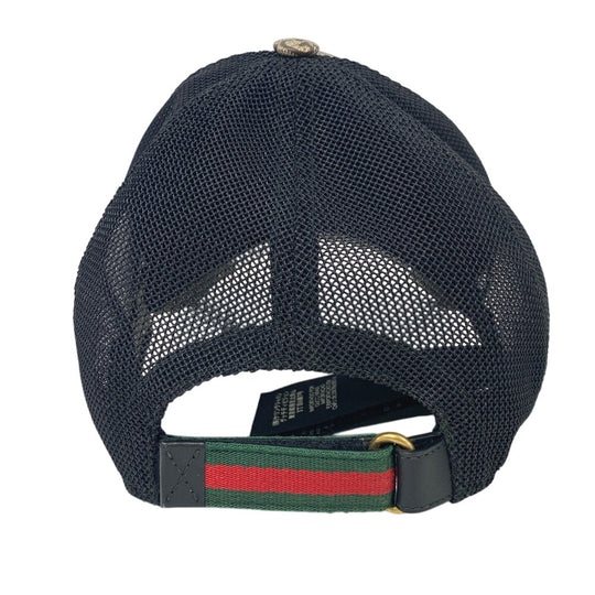 GUCCI cap Polyester, Nylon beige GG Supreme mens XL Used Authentic