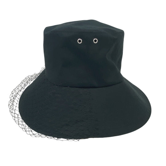 Dior hat 95TDD924G130 Polyester, Cotton black Oblique Women 57 Used Authentic