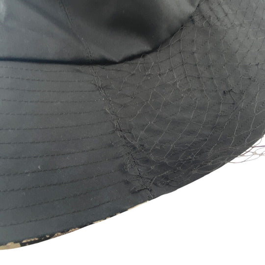 Dior hat 95TDD924G130 Polyester, Cotton black Oblique Women 57 Used Authentic