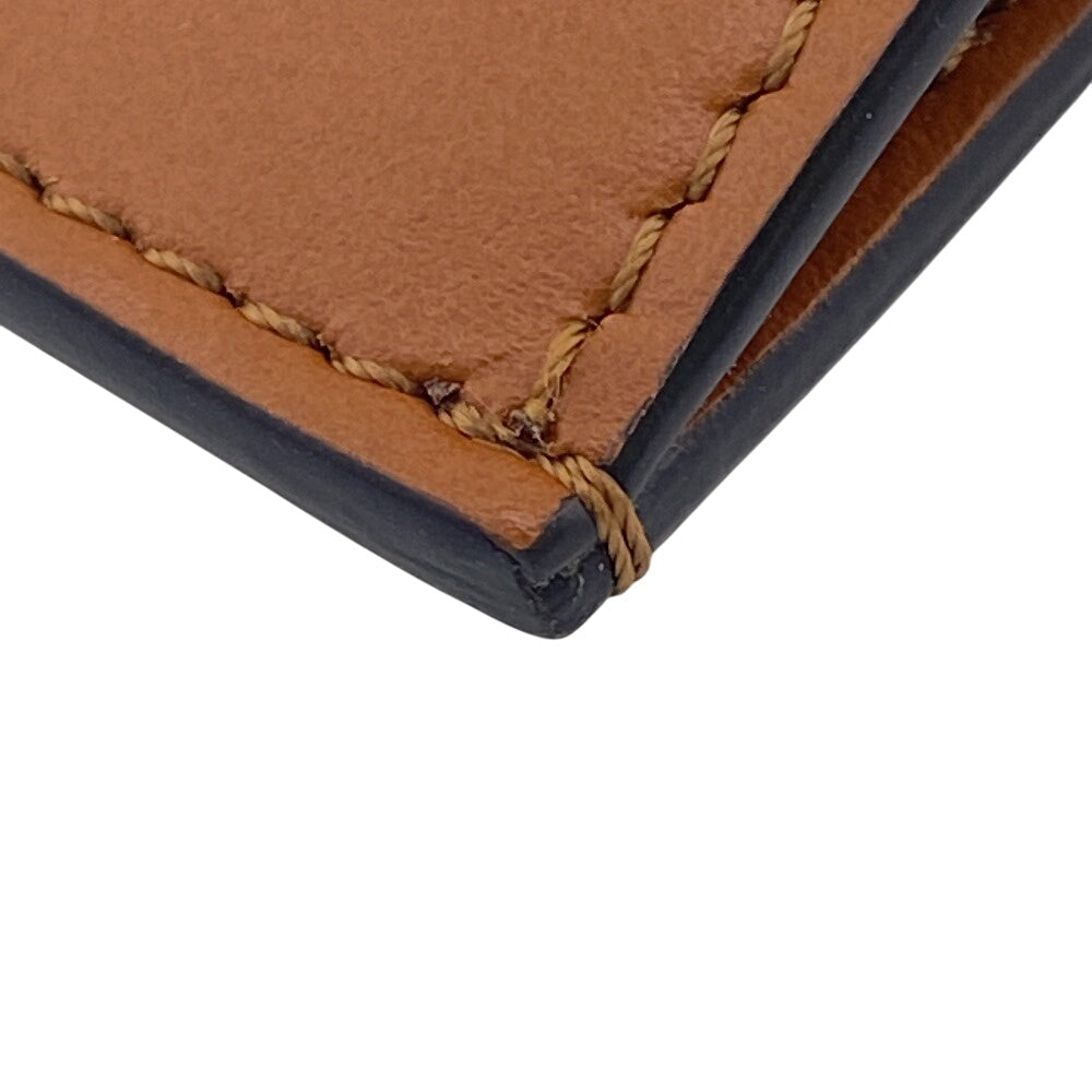 FENDI Coin case 8M0423 leather Brown mens(Unisex) Used Authentic