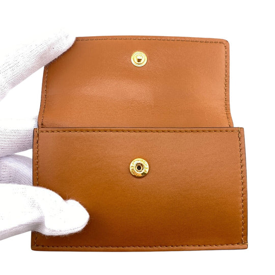 FENDI Coin case 8M0423 leather Brown mens(Unisex) Used Authentic