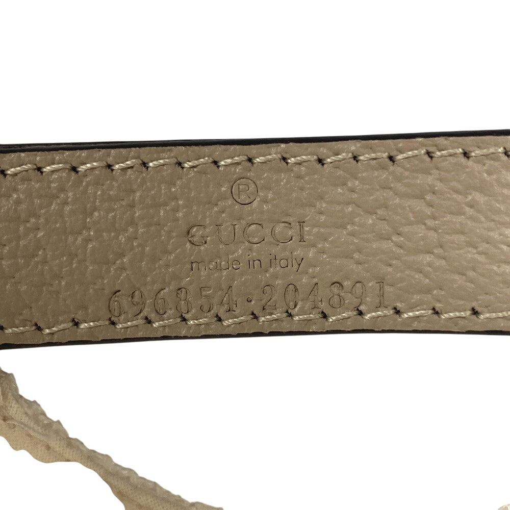 GUCCI cap 696854 Cotton, Polyester beige GG Supreme Women XS Used Authentic