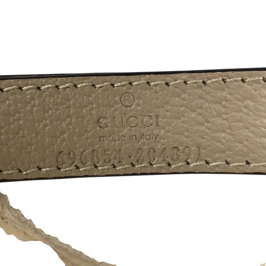 GUCCI cap 696854 Cotton, Polyester beige GG Supreme Women XS Used Authentic