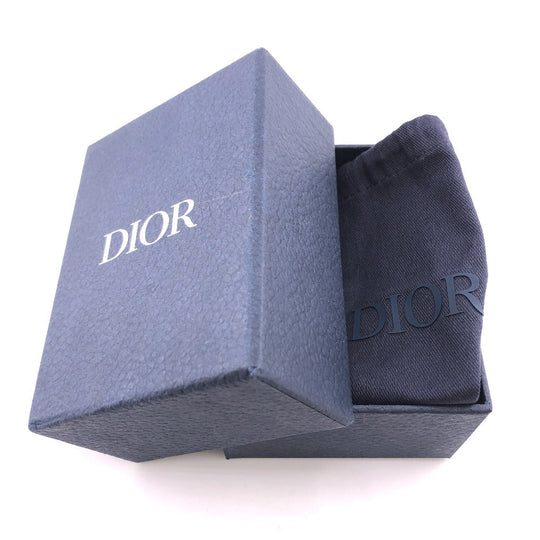 Dior Necklace Silver Silver GGP CD ICON Chain link mens(Unisex) Used Authentic