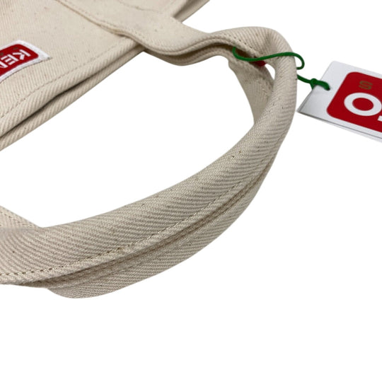 KENZO Tote Bag canvas white FD55SA901F34 unisex(Unisex) Used Authentic