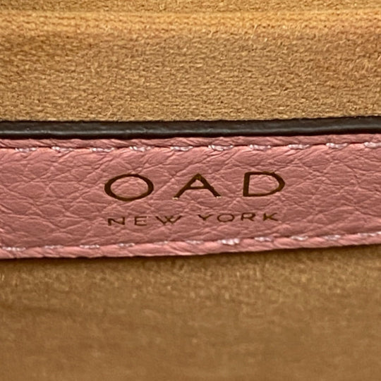 OAD NEW YORK Shoulder Bag leather pink 2WAY handbag Women Used Authentic