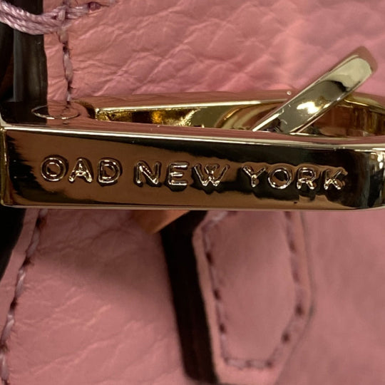 OAD NEW YORK Shoulder Bag leather pink 2WAY handbag Women Used Authentic