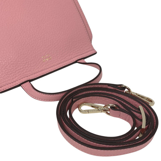 OAD NEW YORK Shoulder Bag leather pink 2WAY handbag Women Used Authentic