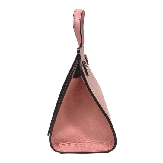 OAD NEW YORK Shoulder Bag leather pink 2WAY handbag Women Used Authentic