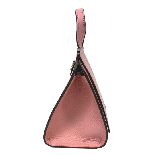 OAD NEW YORK Shoulder Bag leather pink 2WAY handbag Women Used Authentic