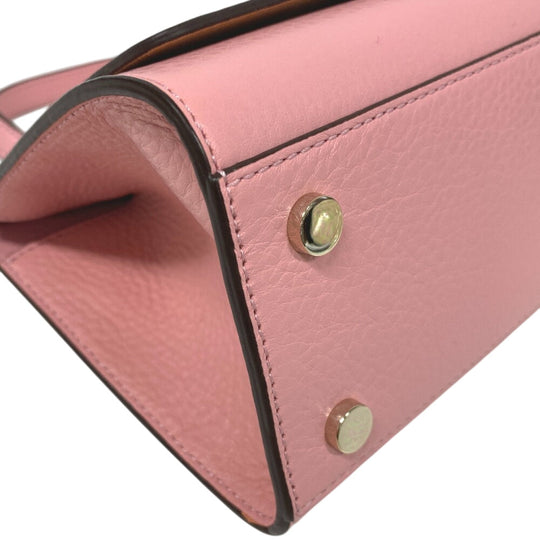OAD NEW YORK Shoulder Bag leather pink 2WAY handbag Women Used Authentic