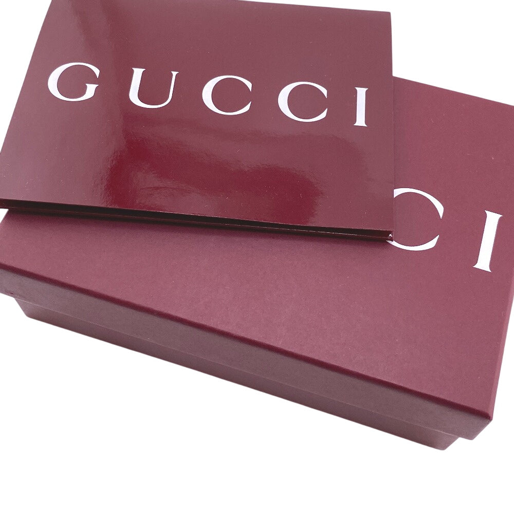 GUCCI Bifold Wallet Canvas, Leather black GG canvas Women Used Authentic