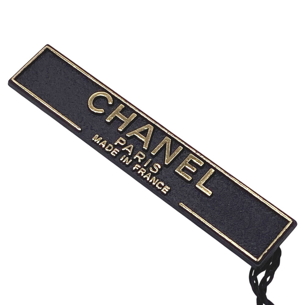 CHANEL Brooch 94 Gold Plated, Plastic gold Pin Brooch COCO Mark cross Women Used Authentic