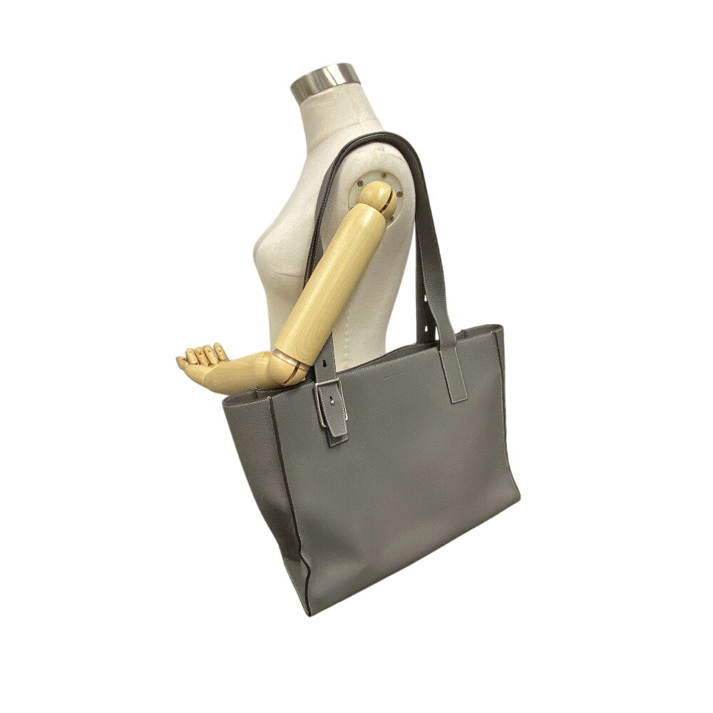 BONAVENTURA Tote Bag Epi Leather gray Nicolas unisex(Unisex) Used Authentic