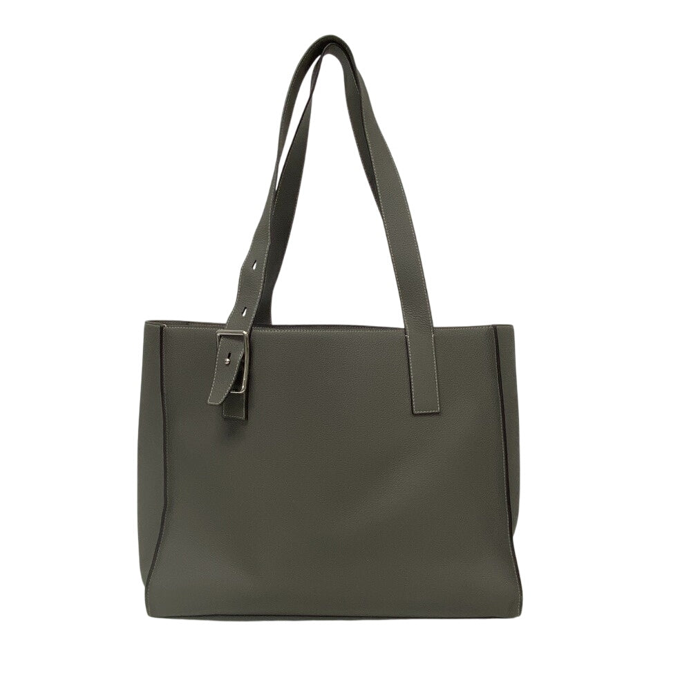 BONAVENTURA Tote Bag Epi Leather gray Nicolas unisex(Unisex) Used Authentic
