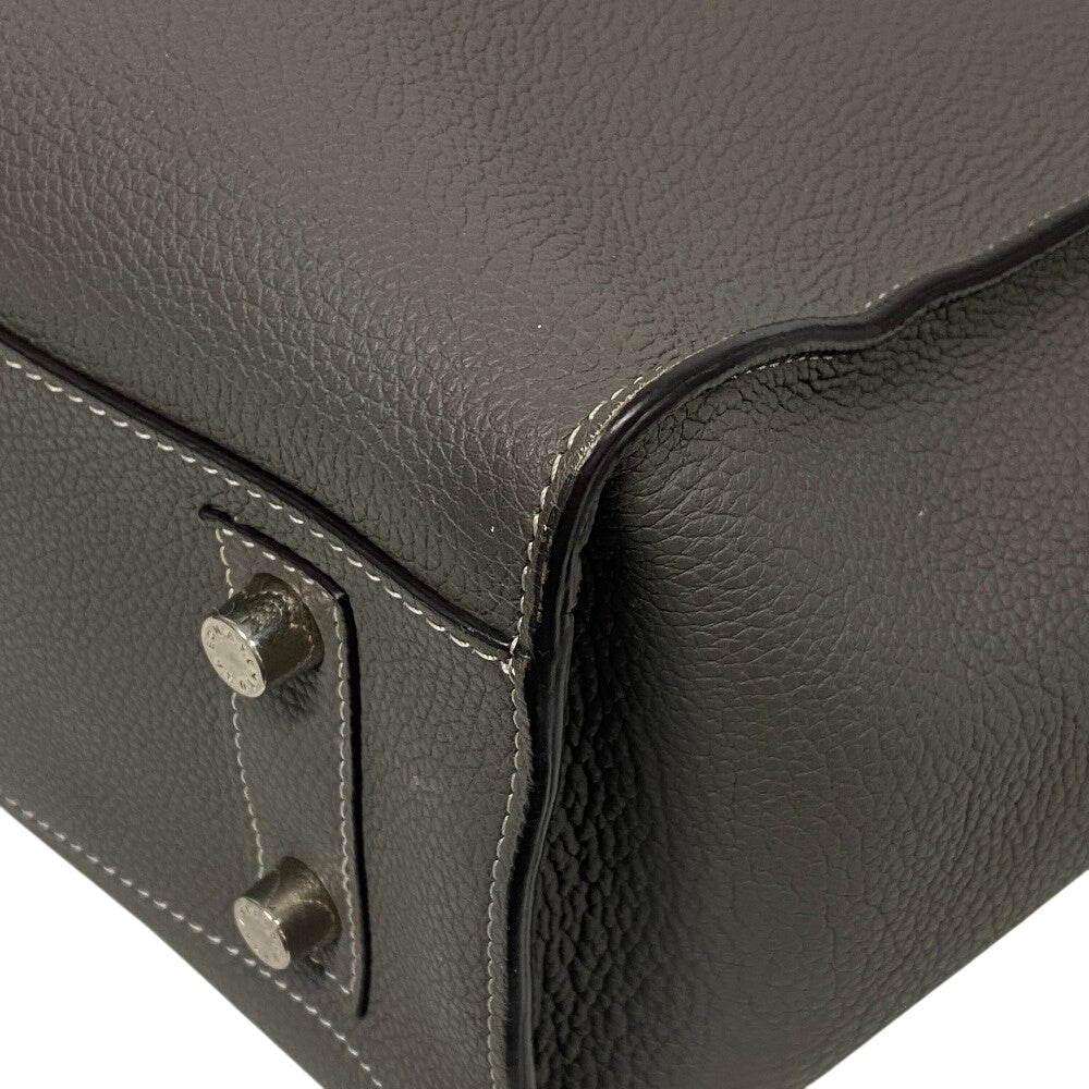 BONAVENTURA Tote Bag Epi Leather gray Nicolas unisex(Unisex) Used Authentic