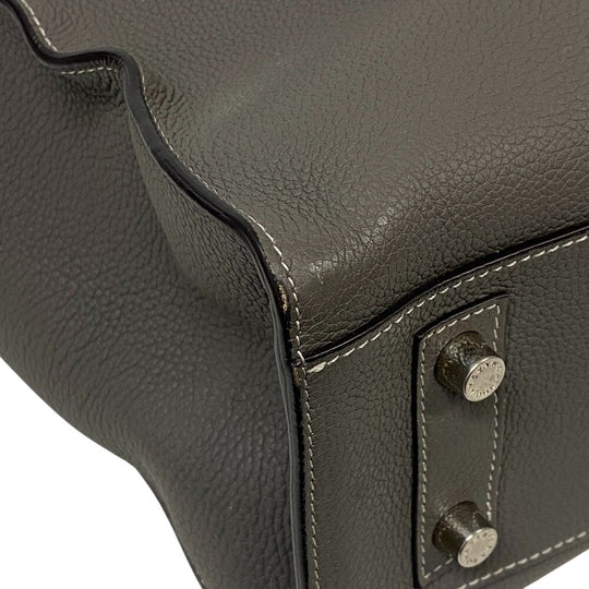 BONAVENTURA Tote Bag Epi Leather gray Nicolas unisex(Unisex) Used Authentic