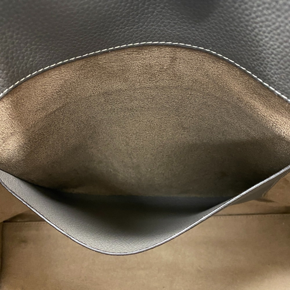 BONAVENTURA Tote Bag Epi Leather gray Nicolas unisex(Unisex) Used Authentic