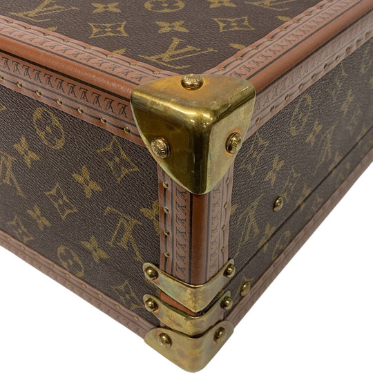 LOUIS VUITTON trunk M21424 leather Brown Monogram Cotoville 40 unisex(Unisex) Used Authentic