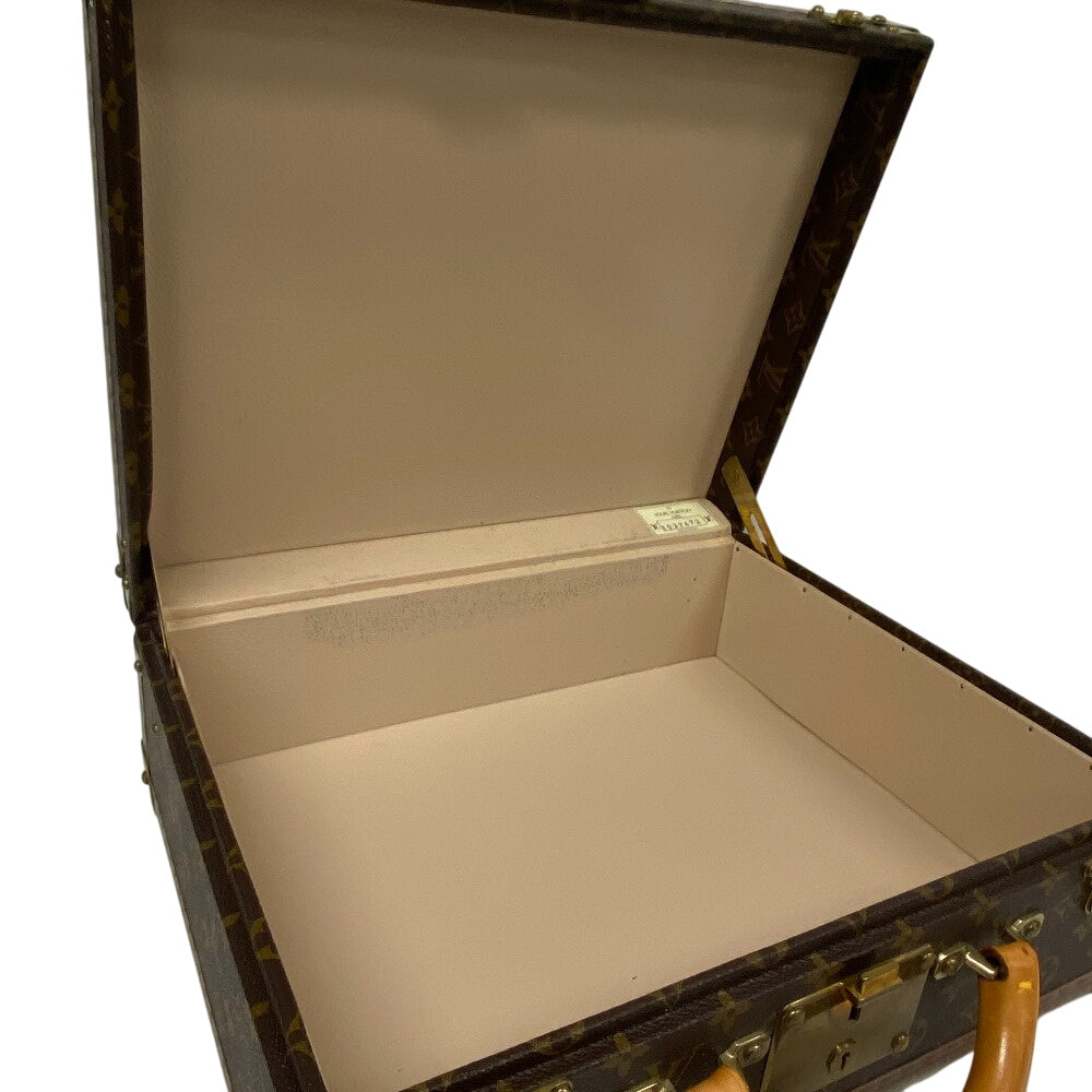 LOUIS VUITTON trunk M21424 leather Brown Monogram Cotoville 40 unisex(Unisex) Used Authentic