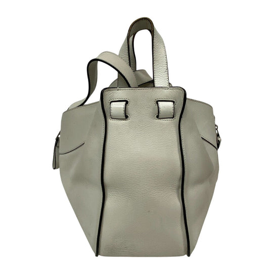 LOEWE Shoulder Bag leather white Hammock Small Women Used Authentic