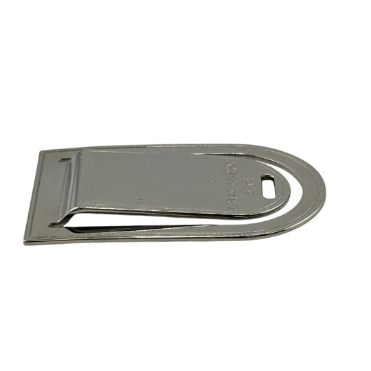LOUIS VUITTON Money clip M64691 metal Silver Pansavie Porto Address mens Used Authentic