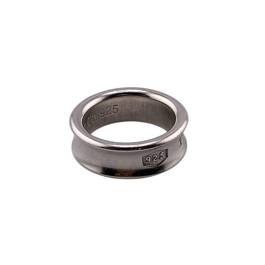 TIFFANY&Co. Ring Silver925 Silver 925 7.4g 1837 Narrow Women(Unisex) Used Authentic