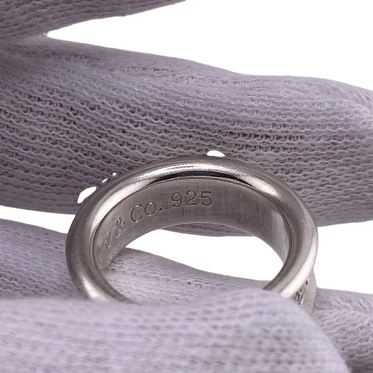 TIFFANY&Co. Ring Silver925 Silver 925 7.4g 1837 Narrow Women(Unisex) Used Authentic