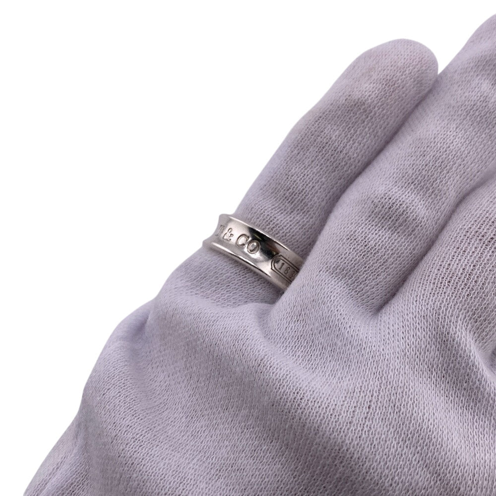 TIFFANY&Co. Ring Silver925 Silver 925 7.4g 1837 Narrow Women(Unisex) Used Authentic