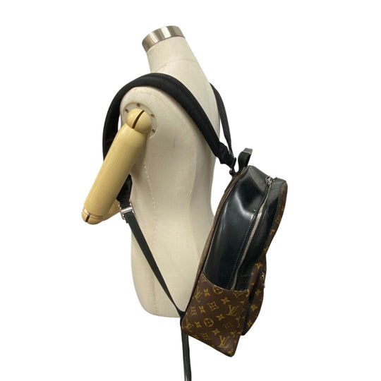 LOUIS VUITTON Backpack M41530 Monogram, Leather Brown Monogram Josh mens(Unisex) Used Authentic