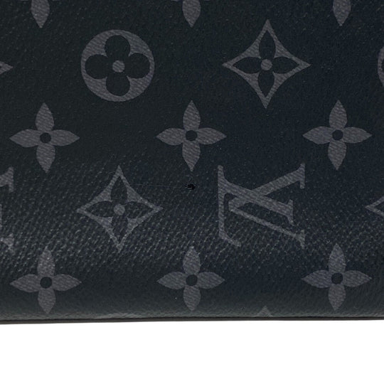 LOUIS VUITTON Briefcase GI0273 leather black Documents case Monogram Eclipse Portodocument Frank GM mens Used Authentic