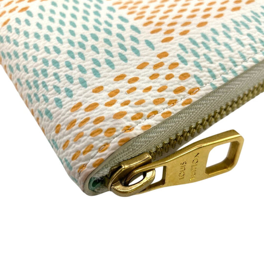LOUIS VUITTON Long Wallet Purse N40675 Damier Heritage white Damier Heritage Zippy Wallet Vertical mens(Unisex) Used Authentic