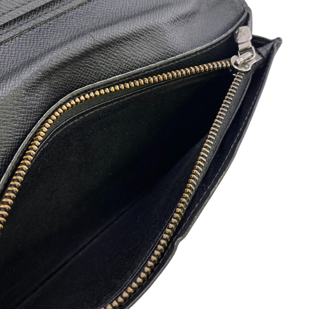 LOUIS VUITTON Bifold Wallet M61697 Monogram Eclipse black Monogram Eclipse Portefeuille Brazza mens Used Authentic