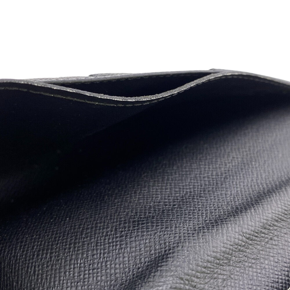 LOUIS VUITTON Bifold Wallet M61697 Monogram Eclipse black Monogram Eclipse Portefeuille Brazza mens Used Authentic