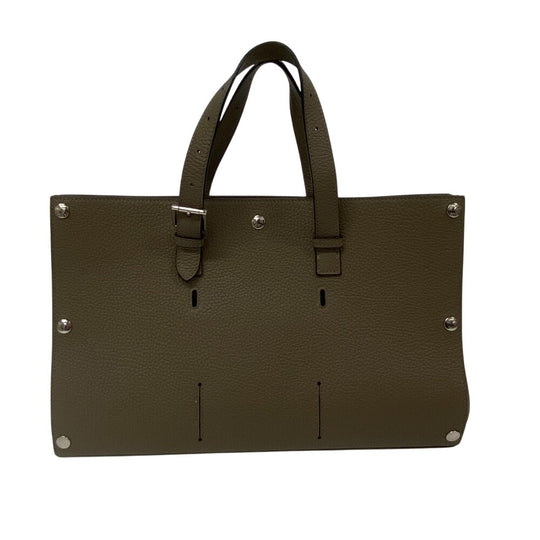 HERMES Handbag Taurillon Clemence, Leather Etope Taurillon Clemence sack velo Women Used Authentic