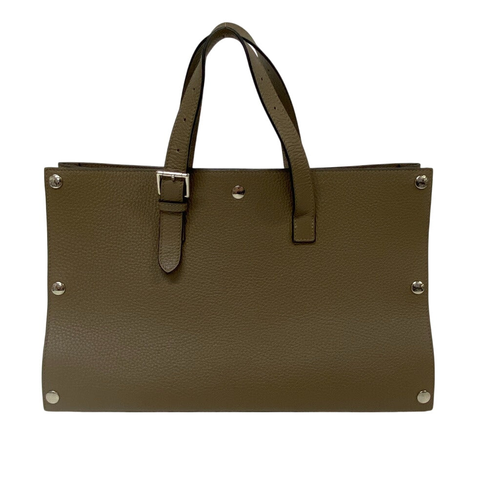 HERMES Handbag Taurillon Clemence, Leather Etope Taurillon Clemence sack velo Women Used Authentic
