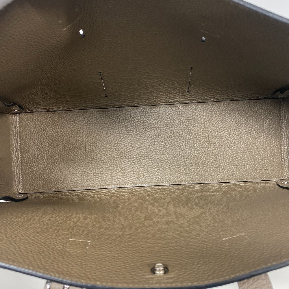 HERMES Handbag Taurillon Clemence, Leather Etope Taurillon Clemence sack velo Women Used Authentic