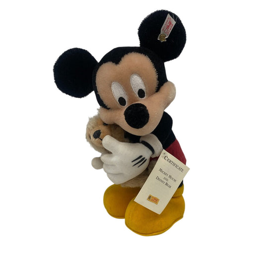 Steiff Plush Doll 669491 No.01420 fabric multicolor Disney Doll Weekend Mickey Mouse 2006