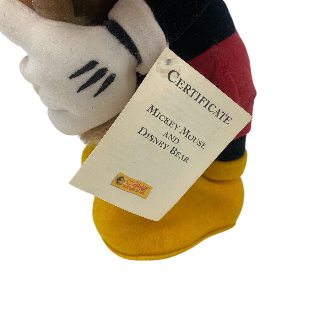Steiff Plush Doll 669491 No.01420 fabric multicolor Disney Doll Weekend Mickey Mouse 2006