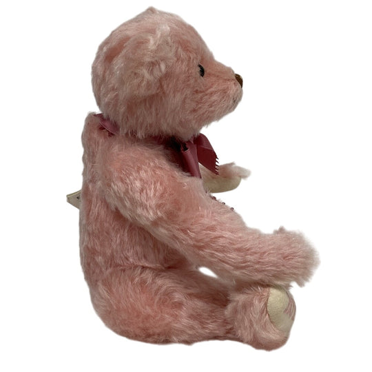 Steiff Plush Doll mohair pink Teddy Bear 2015 677915 SAKURA Asia limited 1500 units No.00008 Women Used Authentic
