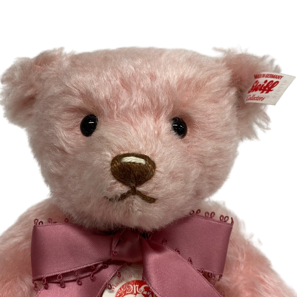 Steiff Plush Doll mohair pink Teddy Bear 2015 677915 SAKURA Asia limited 1500 units No.00008 Women Used Authentic
