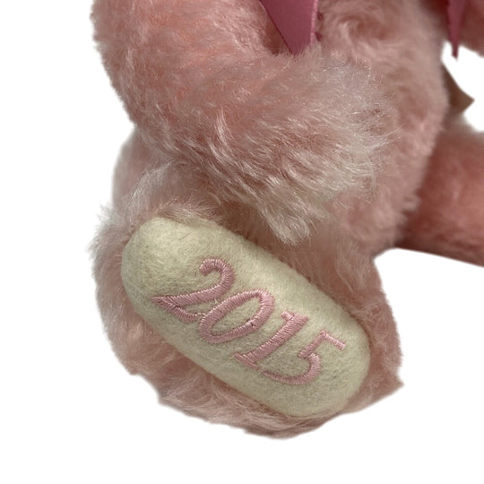 Steiff Plush Doll mohair pink Teddy Bear 2015 677915 SAKURA Asia limited 1500 units No.00008 Women Used Authentic