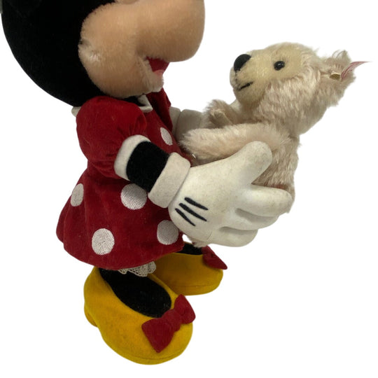 Steiff Plush Doll No.00998 680335 fabric multicolor Disney Doll Weekend Minnie Mouse 2007