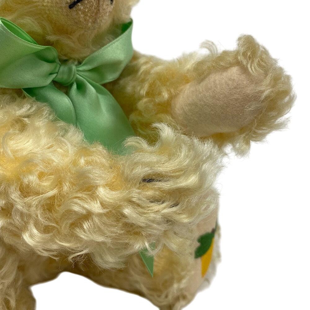 Steiff Plush Doll mohair yellow Teddy Bear 2008 681998 Karin Japan limited to 1000 units No.00508 Women Used Authentic