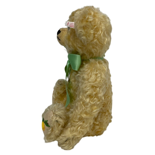 Steiff Plush Doll mohair yellow Teddy Bear 2008 681998 Karin Japan limited to 1000 units No.00508 Women Used Authentic