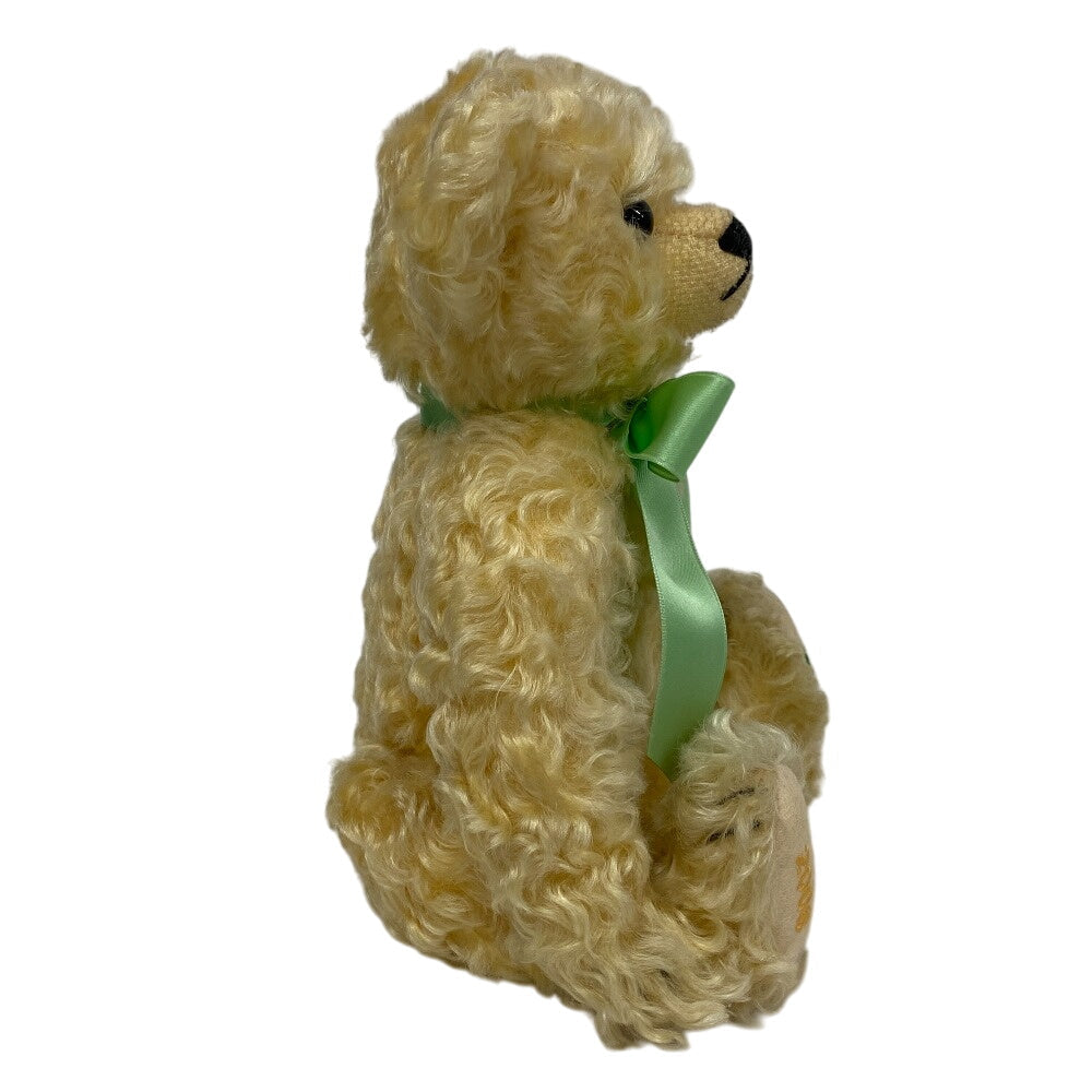 Steiff Plush Doll mohair yellow Teddy Bear 2008 681998 Karin Japan limited to 1000 units No.00508 Women Used Authentic