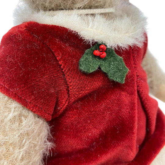 Steiff Plush Doll Cotton (60%), Mohair (40%) Brown Teddy Bear 2012 Alpaca 035371 Romy Limited to 1500 pieces No.00360 Women Used Authentic