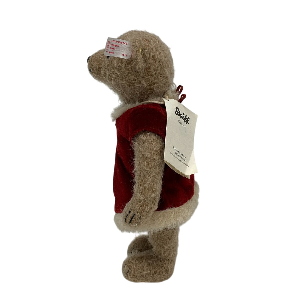 Steiff Plush Doll Cotton (60%), Mohair (40%) Brown Teddy Bear 2012 Alpaca 035371 Romy Limited to 1500 pieces No.00360 Women Used Authentic