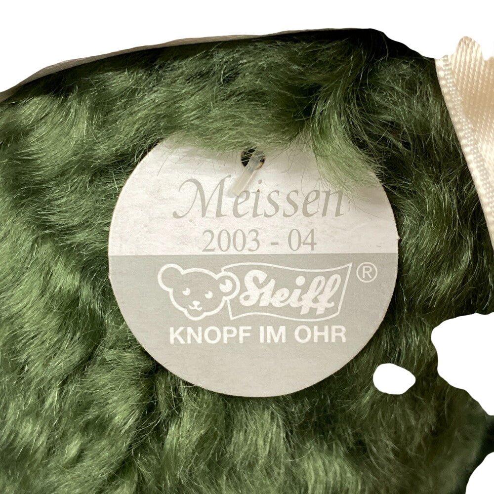 Steiff Plush Doll mohair green Apr-03